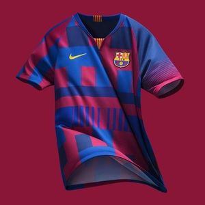 2018 Men’s Barcelona Anniversary Nike Shirt - Small